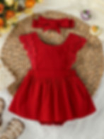 Miniatura: Vestido Encanto de Verão Vermelho