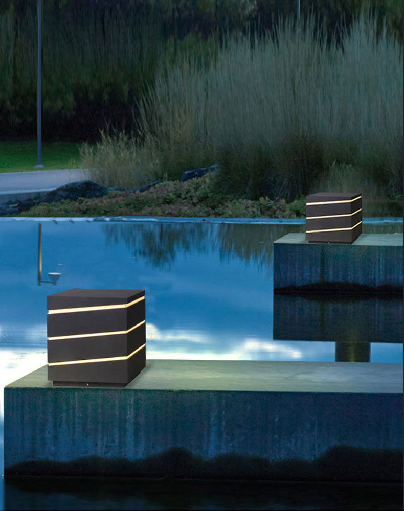 Miniatura: Arandela Minimalista Preta