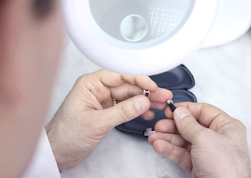 Inspecting small device parts