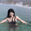 縮圖：Black One-Shoulder Swimsuit