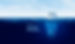 Discover your hidden potential. Motivational concept with iceberg – bigger part representi