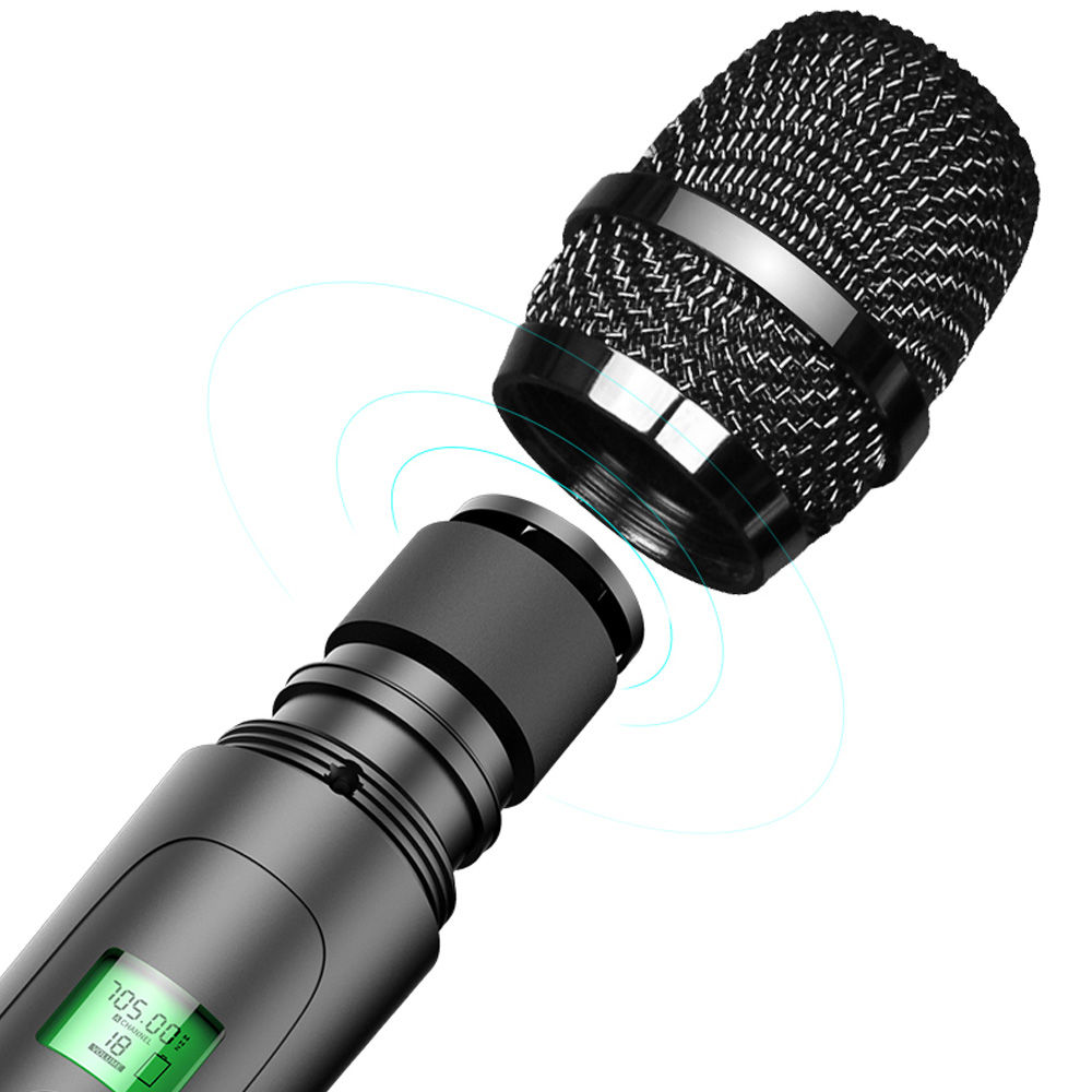 Microfone Sem Fio UHF Profissional Thotem –Ideal para Aulas, Eventos e Palestras