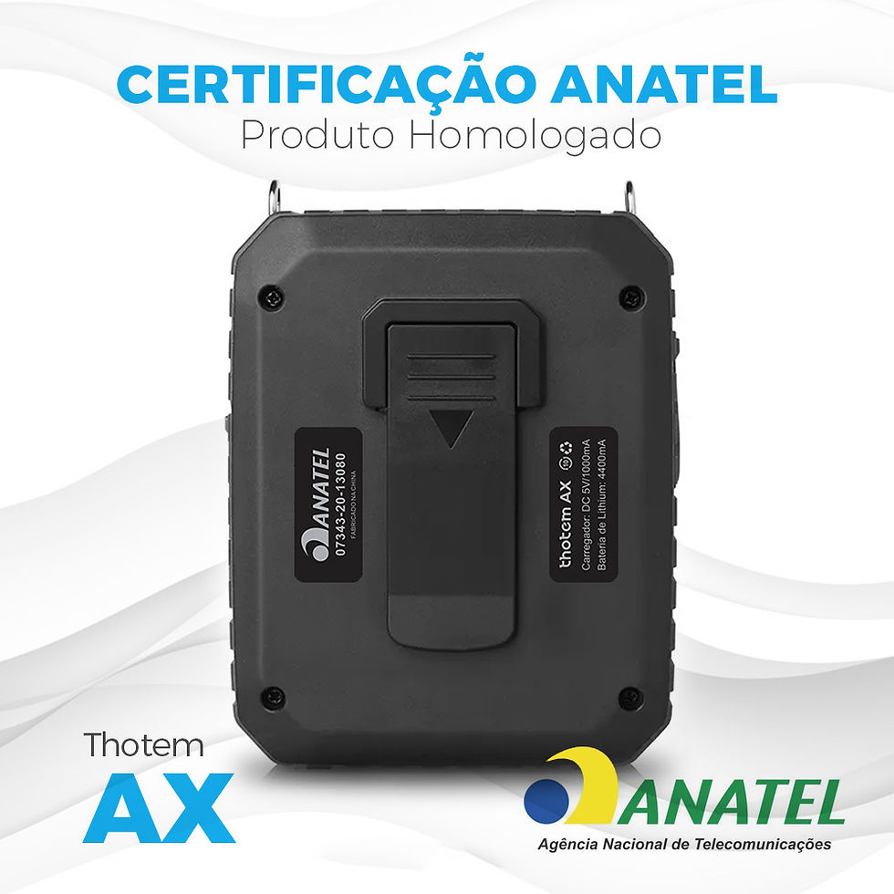 Miniatura: Amplificador Thotem AX 18 Watts Possui Homologação Anatel