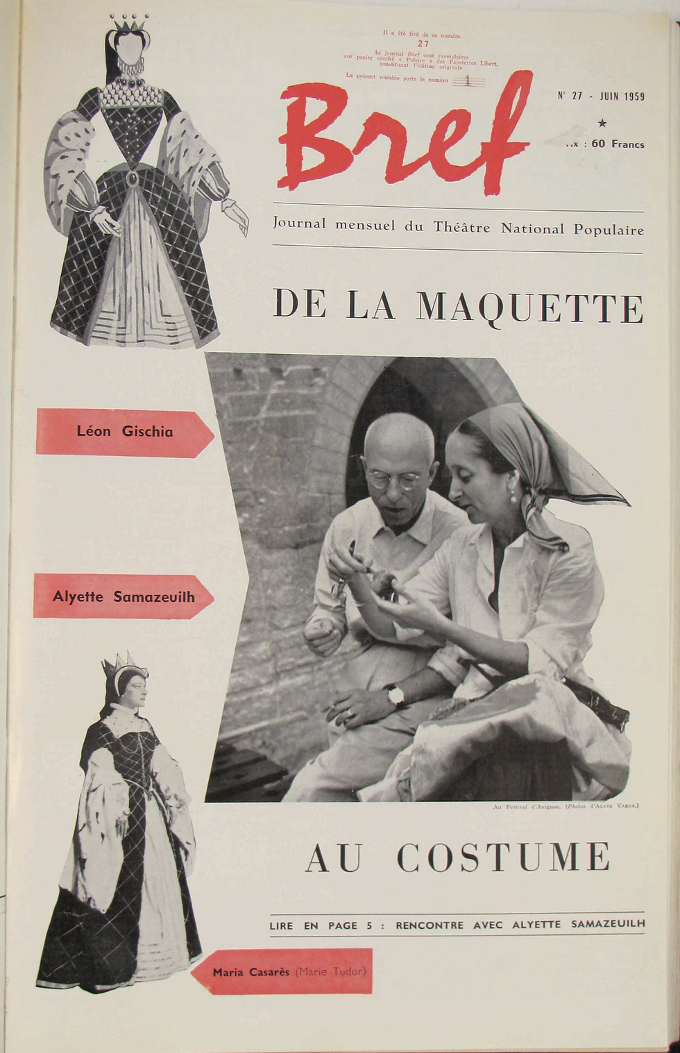 Le journal Bref édité par le TnP