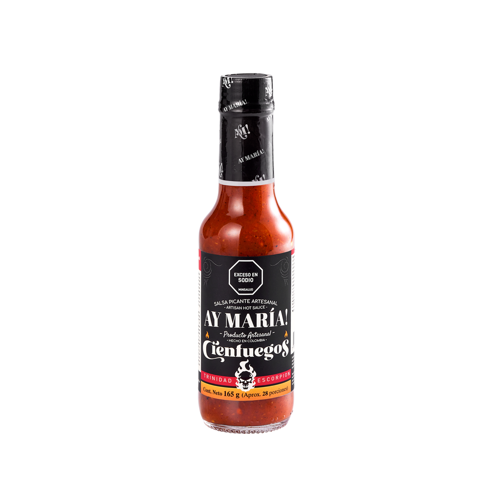 Ay María! Salsa Picante Artesanal - Cienfuegos 165 g