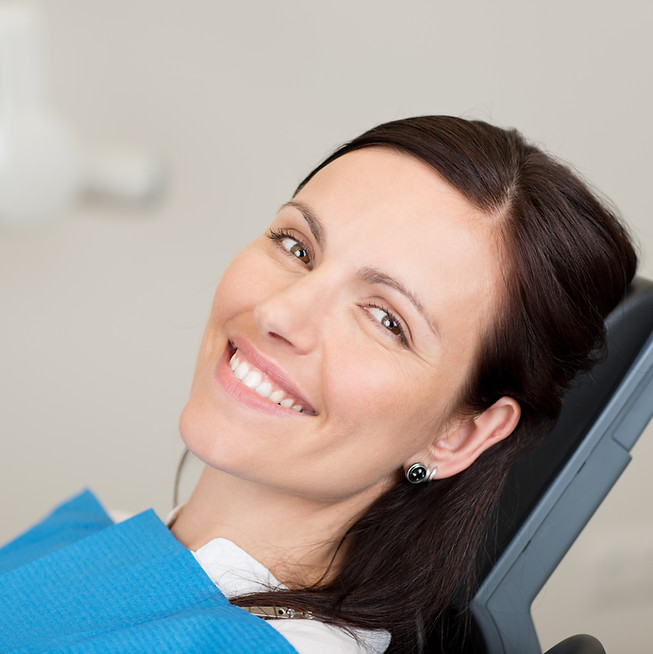 Woman at Dentist