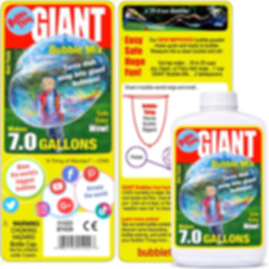 Bubble Thing Giant Bubble Mix makes 7.0 Gallons