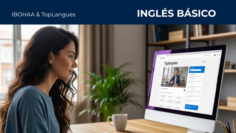 Curso de Inglés Básico A1-A2 Toplangues IBOHAA