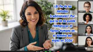 Profesor de inglés del Instituto IBOHAA enseñando el método natural de conversación para la certificación Oxford en Toplangues.