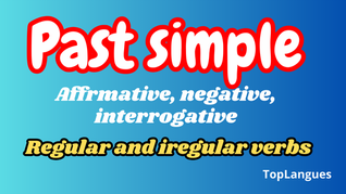 Past regular and irregular verbs -exercises 