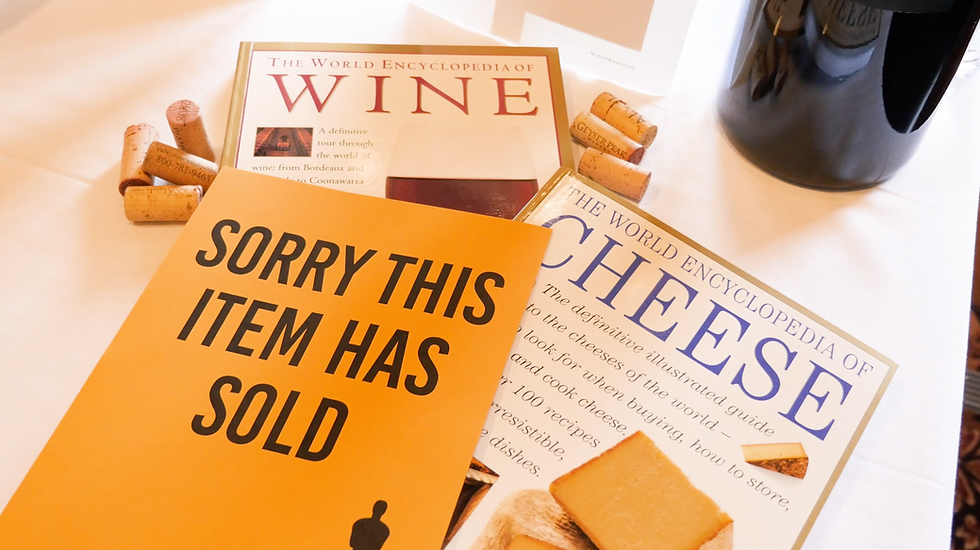 this silent auction item has sold