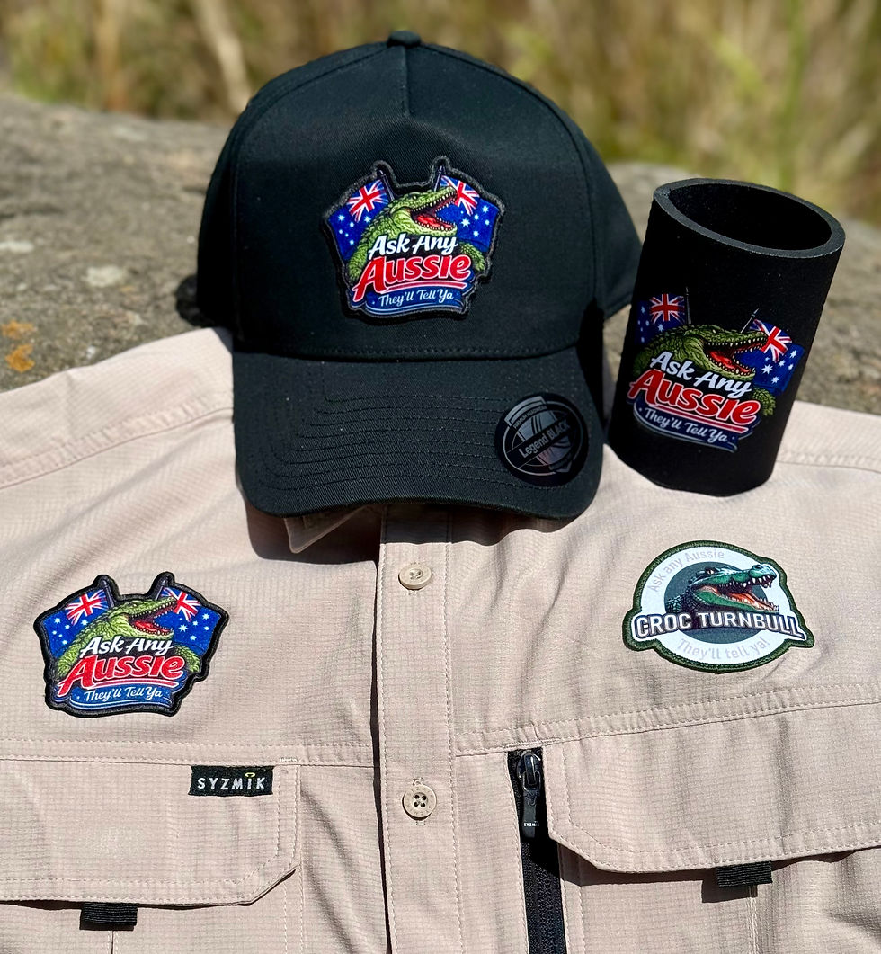 Thumbnail: Work Shirt, Hat, Cooler & Sticker Package - Ask Any Aussie, They'll Tell Ya