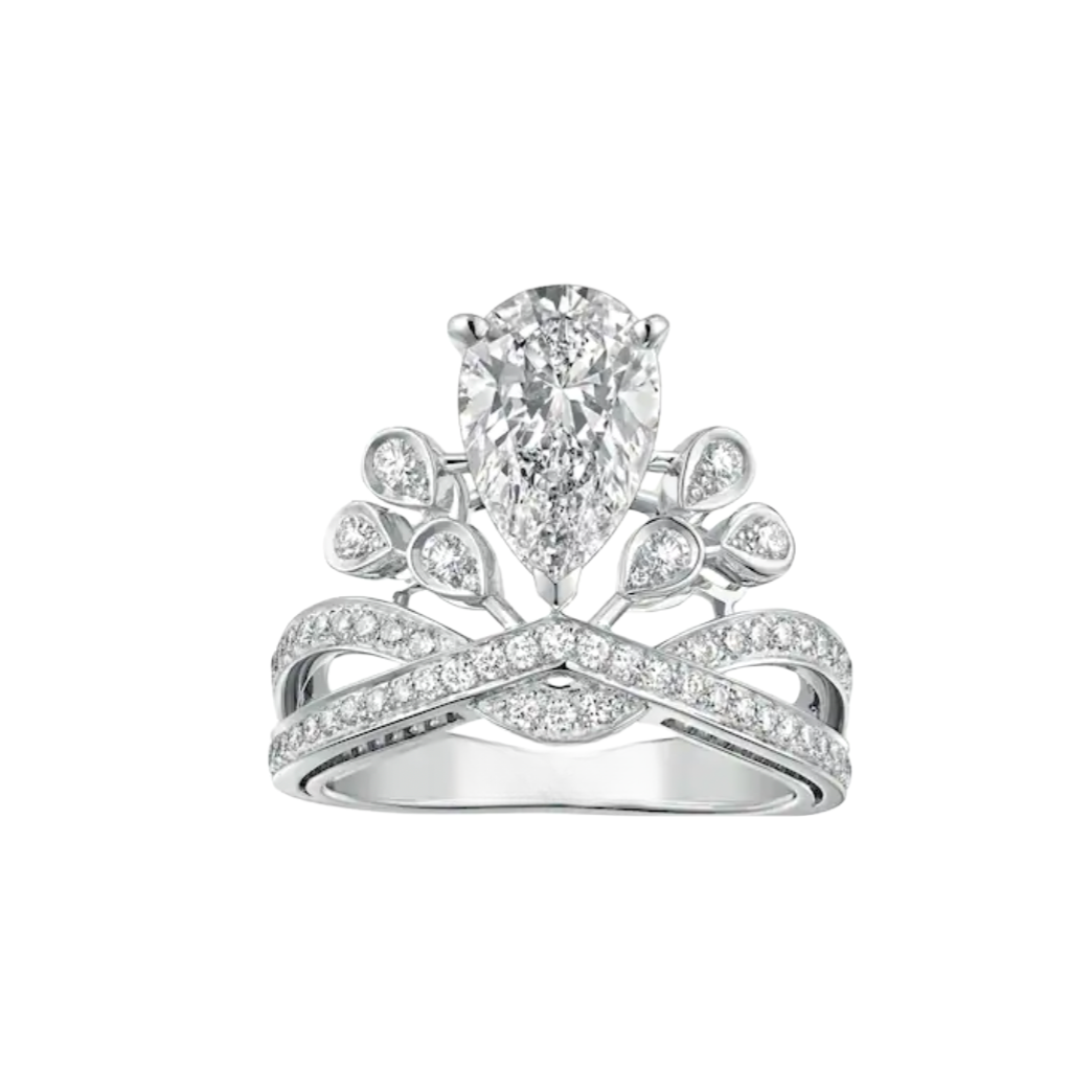 Crown ring/2,03ct/D/VVS2