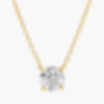 Thumbnail: 1ct necklace D/VVS