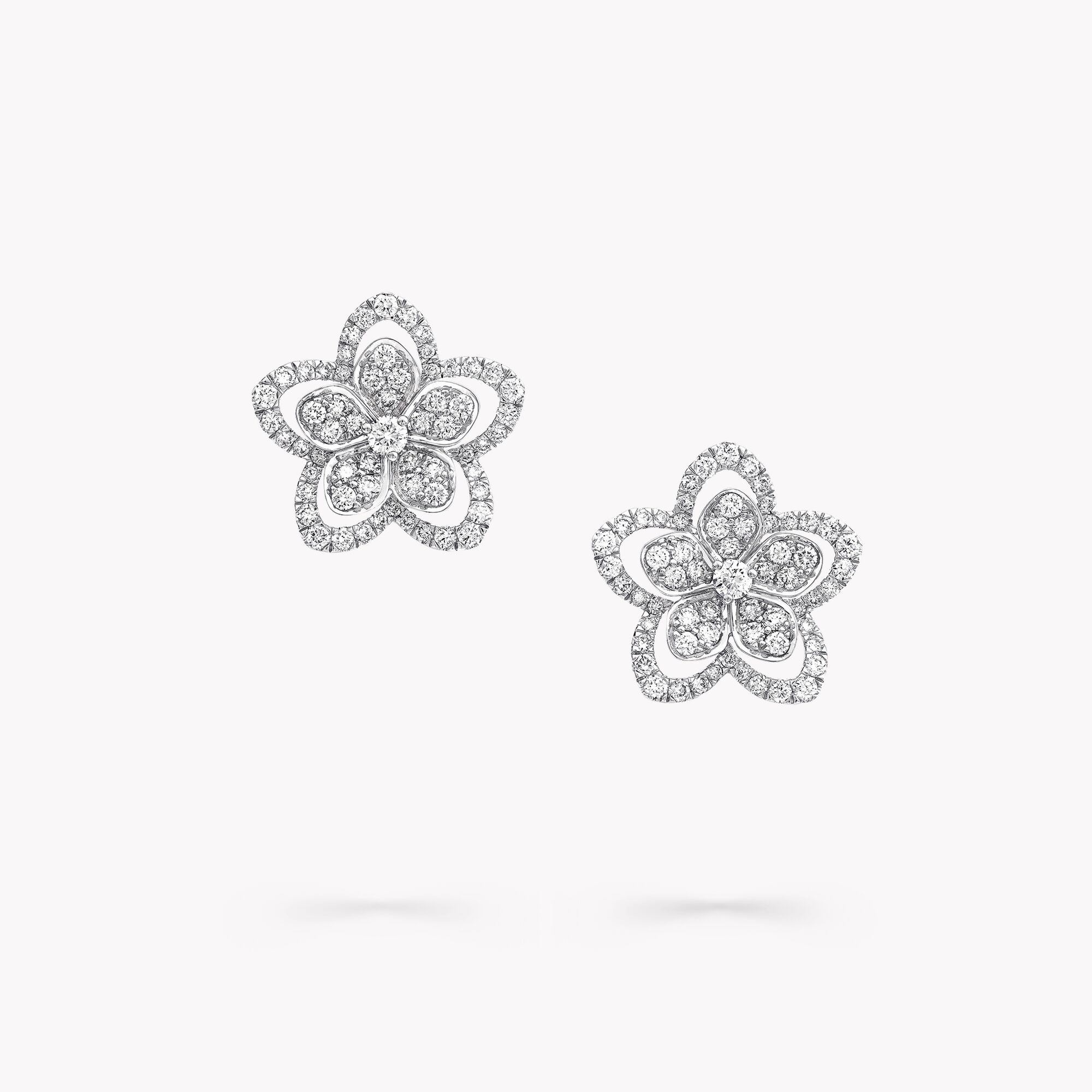 Flower Large Earrings