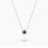 Thumbnail: Daisy necklace - sapphire