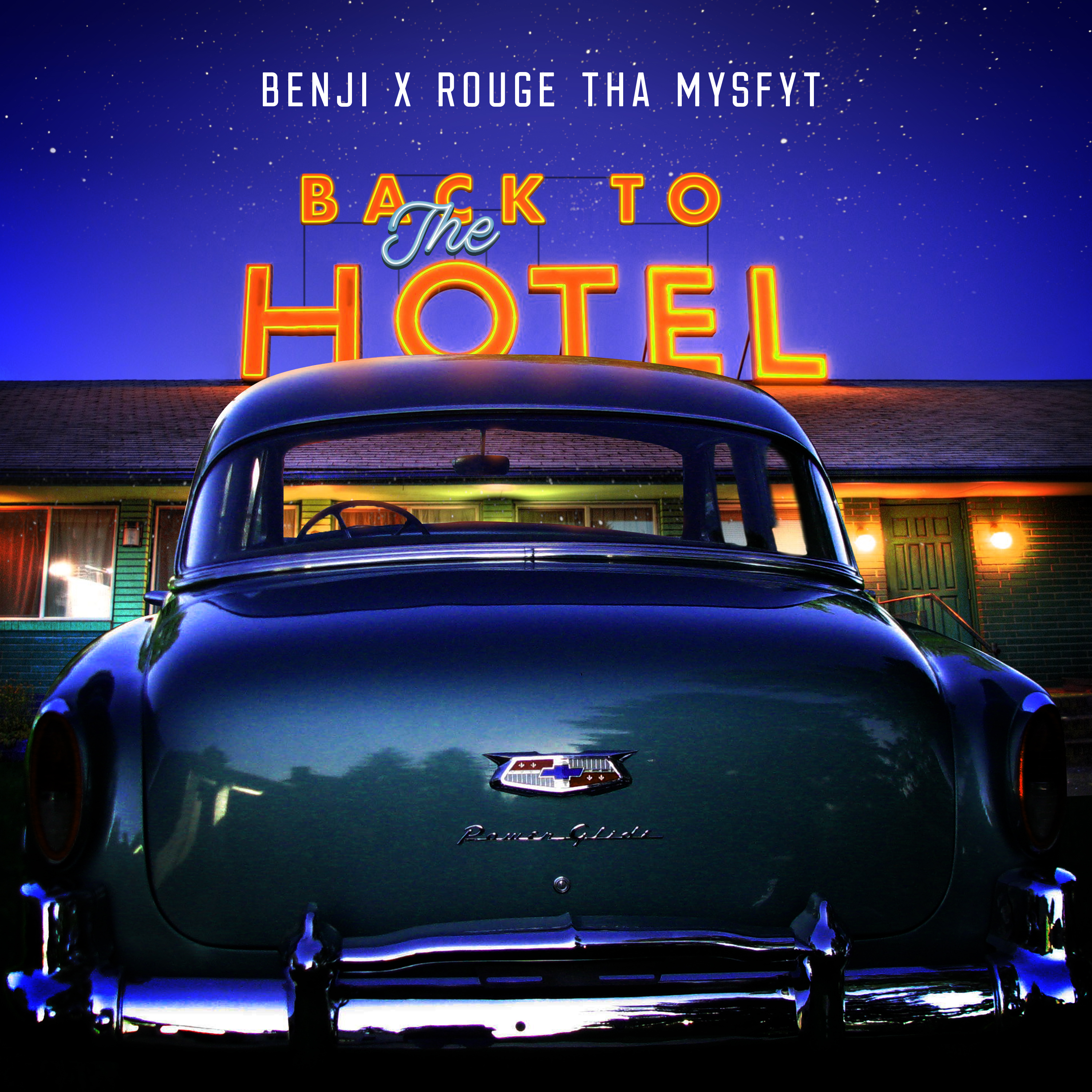 Benji - "Back to The Hotel" Album Art