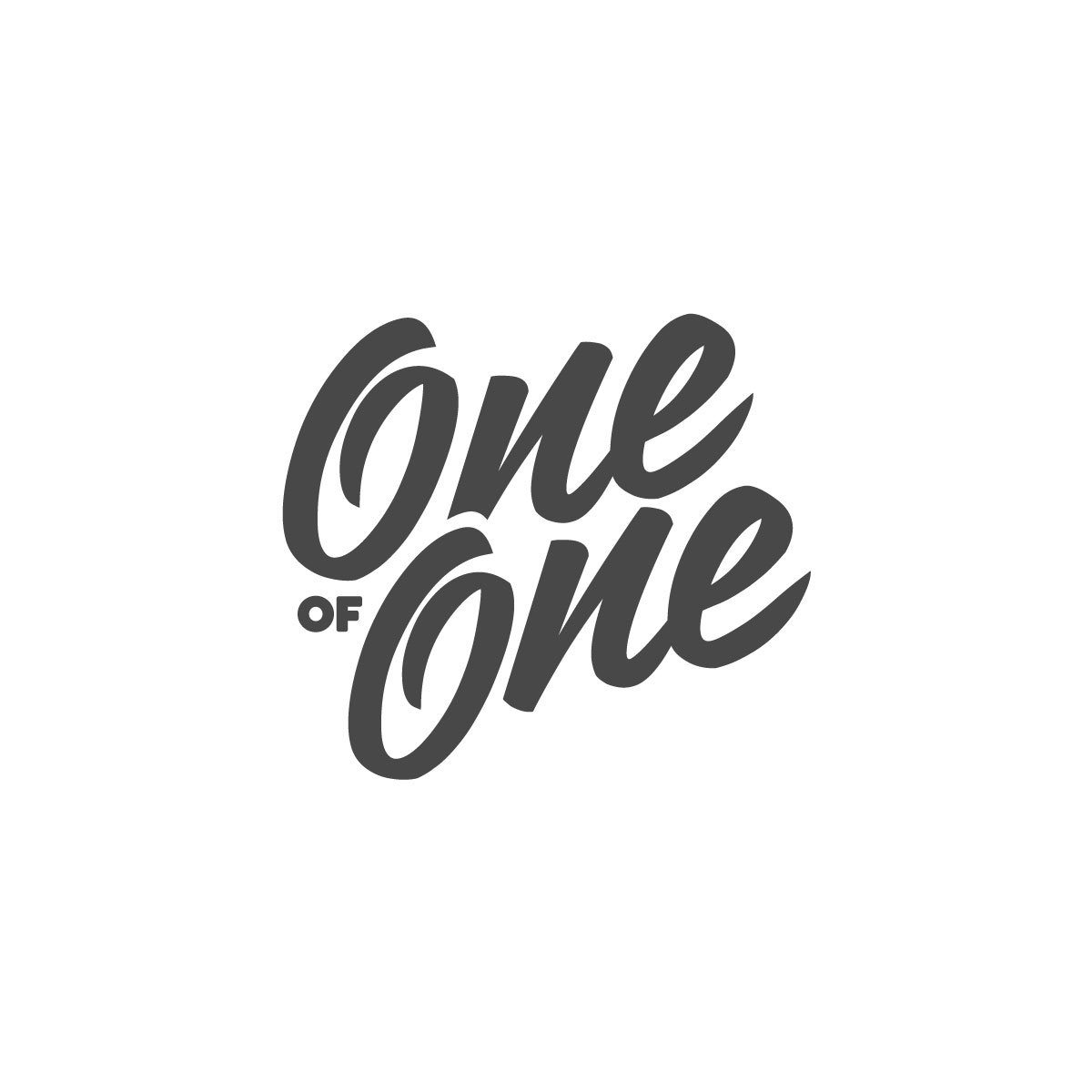 One of One Management Logo/ Branding