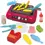 Thumbnail: 20PCS Color-Changing Simulation Gourmet Kitchen Playset Accessories With Light