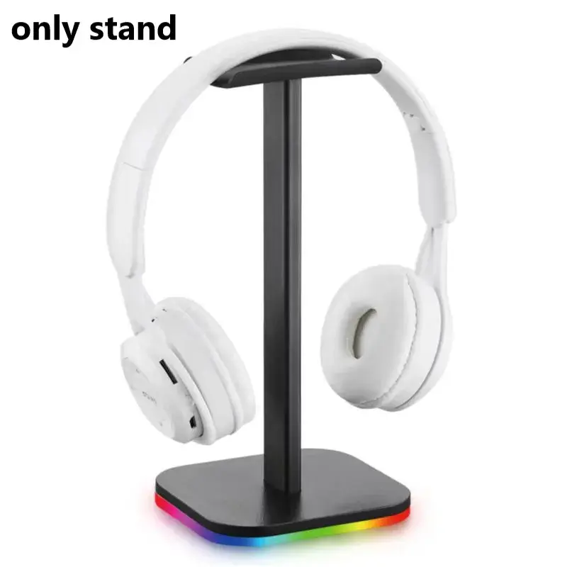 Thumbnail: RGB Gaming Headphone Stand Dual USB Port Touch Control Strip Light