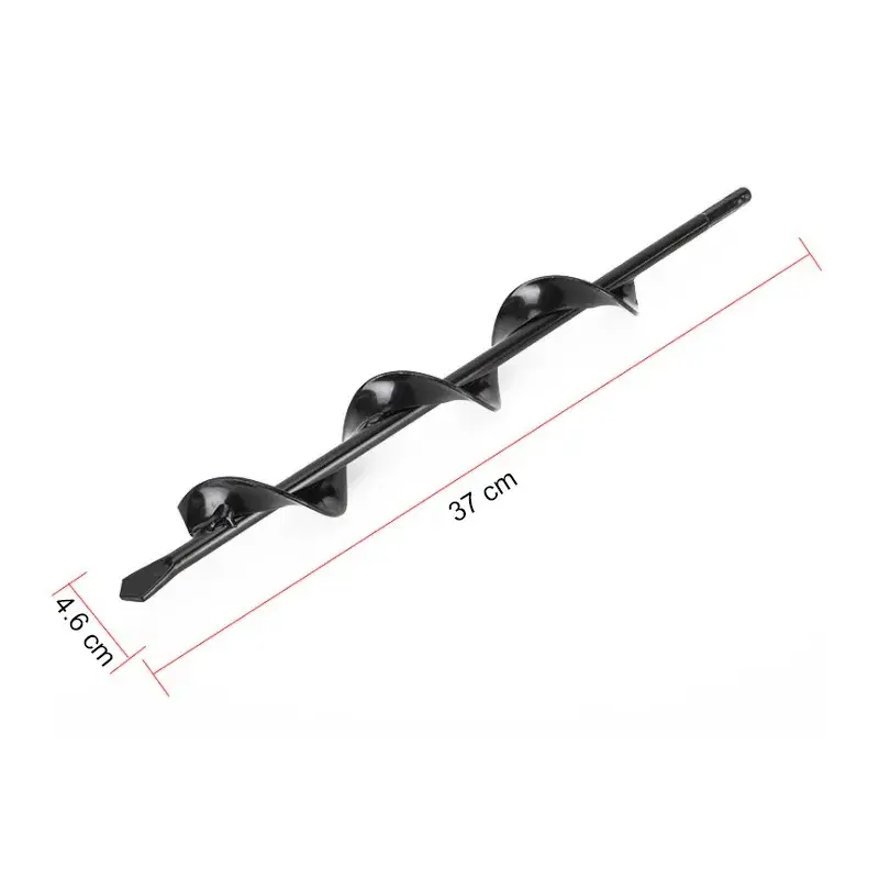 Thumbnail: 9 Sizes Garden Power Tools-Ground Drill Spiral Drill Bit