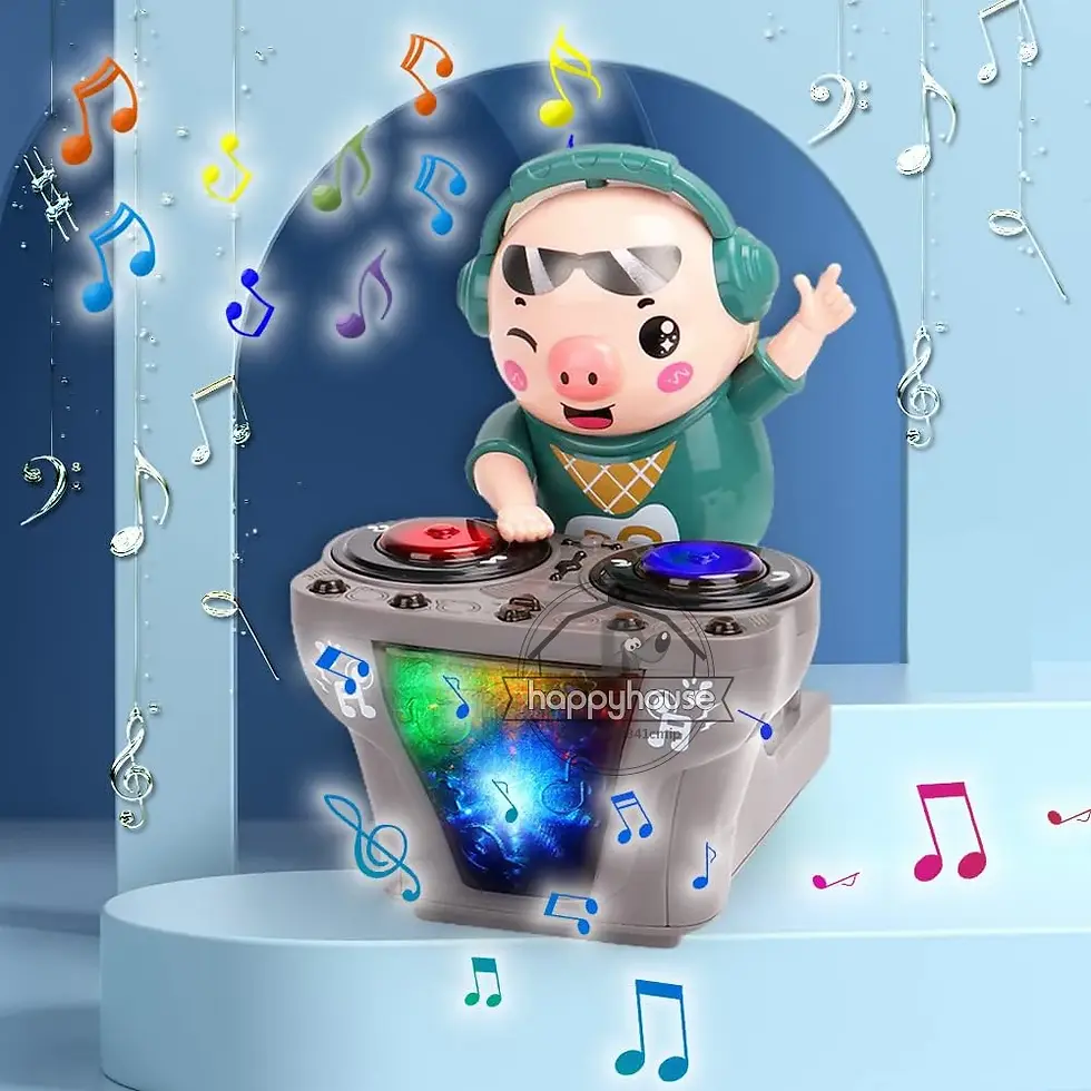 Thumbnail: Electronic DJ LED Light Music Dancing Pig Toy