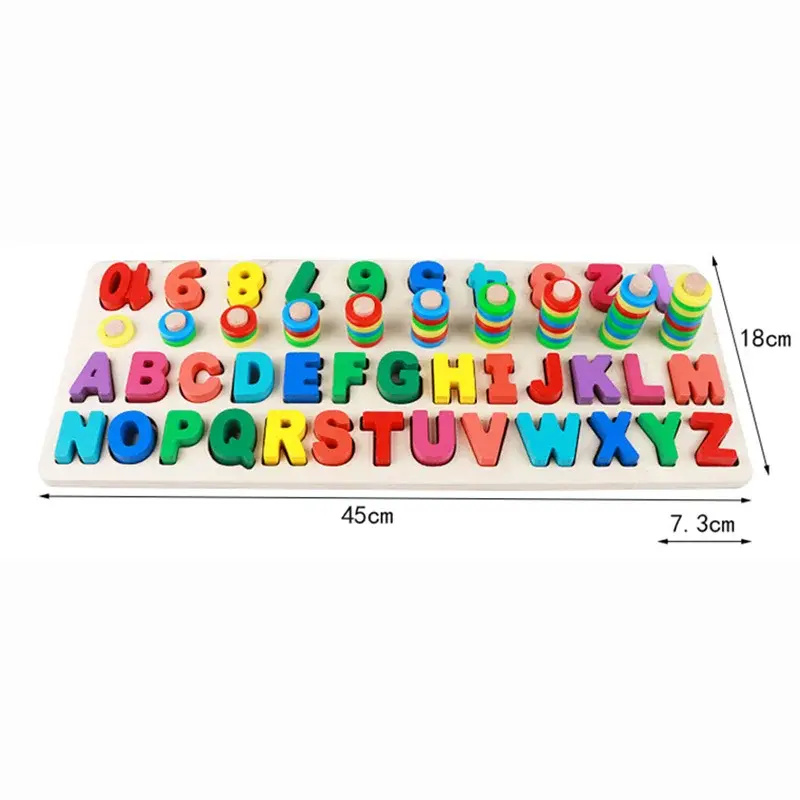 Thumbnail: Montessori Wooden Math Educational Teaching Aids Preschool Children Toys