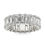 Thumbnail: 6 1/4 CTW Lab Grown Diamond Couture Classic Eternity Ring 14K White Gold (G-Vs)