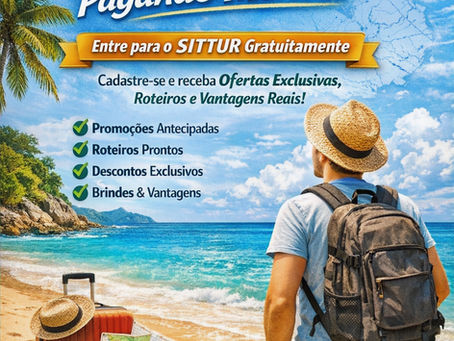 👉 Cadastre-se gratuitamente no SITTUR e receba ofertas exclusivas, roteiros e vantagens reais. E é aqui que entra um novo conceito que vem crescendo no mundo todo:👉 A consultoria de viagens!