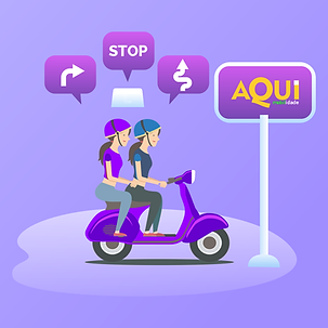 Mototaxi Profissionais Uniformizados e Equipados