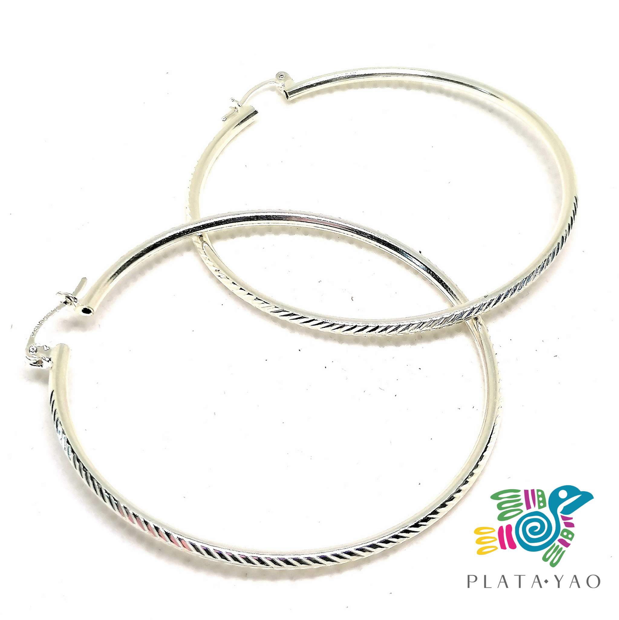 ARRACADA 5CM DIAMANTADA