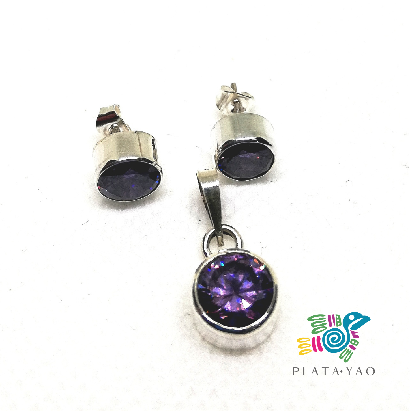 REDONDO ZIRCONIA VARIOS COLORES