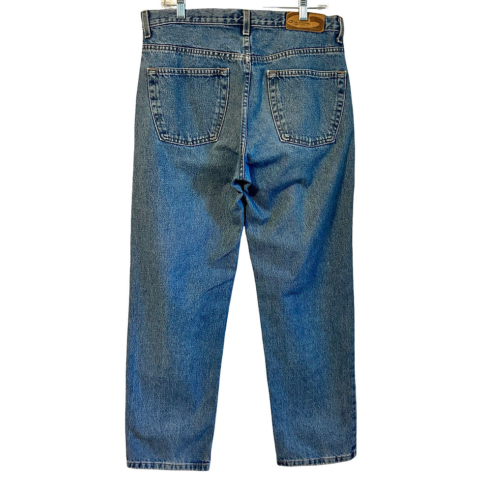 Thumbnail: Vintage Y2K Bluenotes Med Blue Wash Straight Leg Denim Jeans
