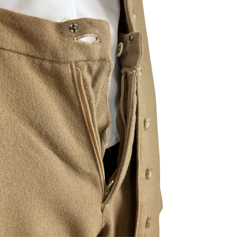 Thumbnail: Vintage 60s Lee Parker 2-Piece Wool Vest & Pant Set