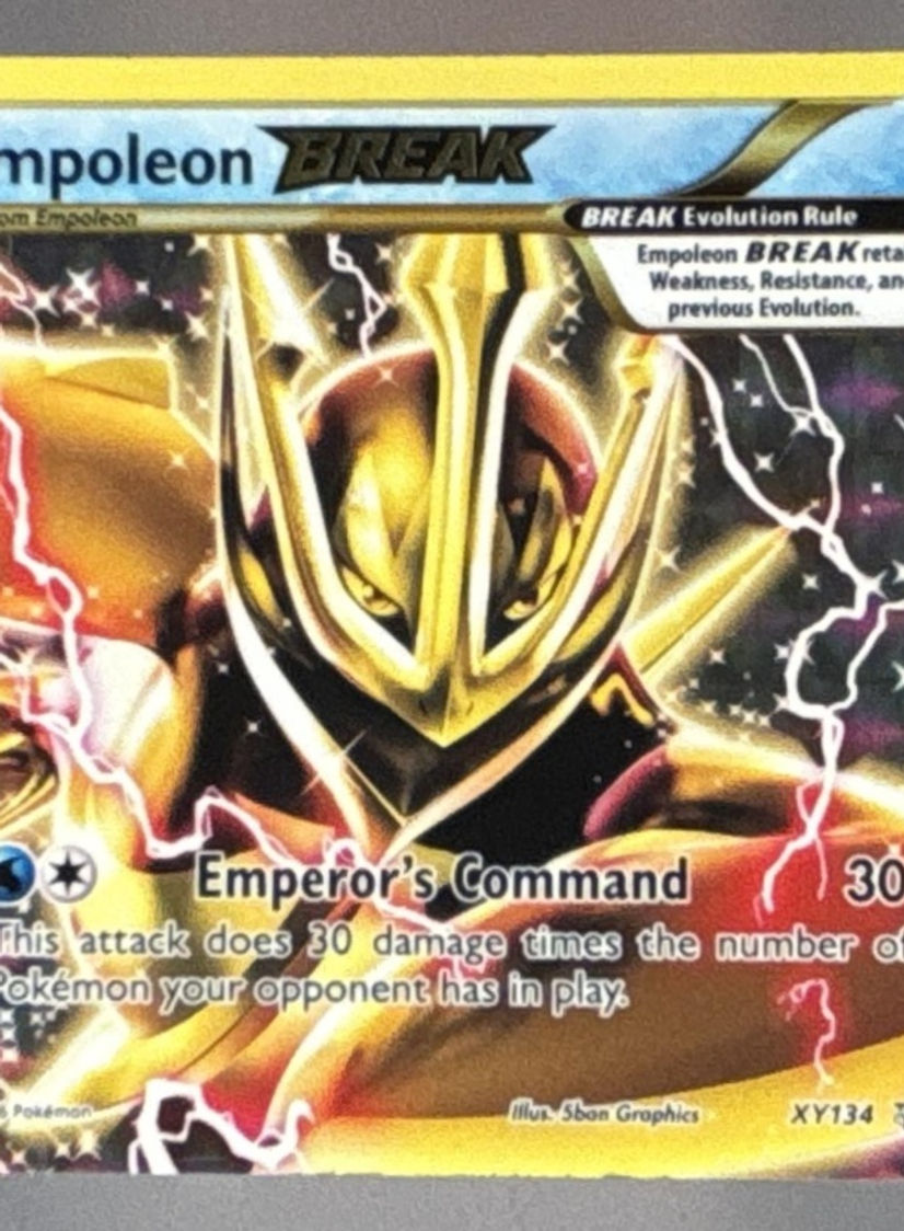 Pokemon Gaming XY Promos Empoleon BRE #XY134 2016