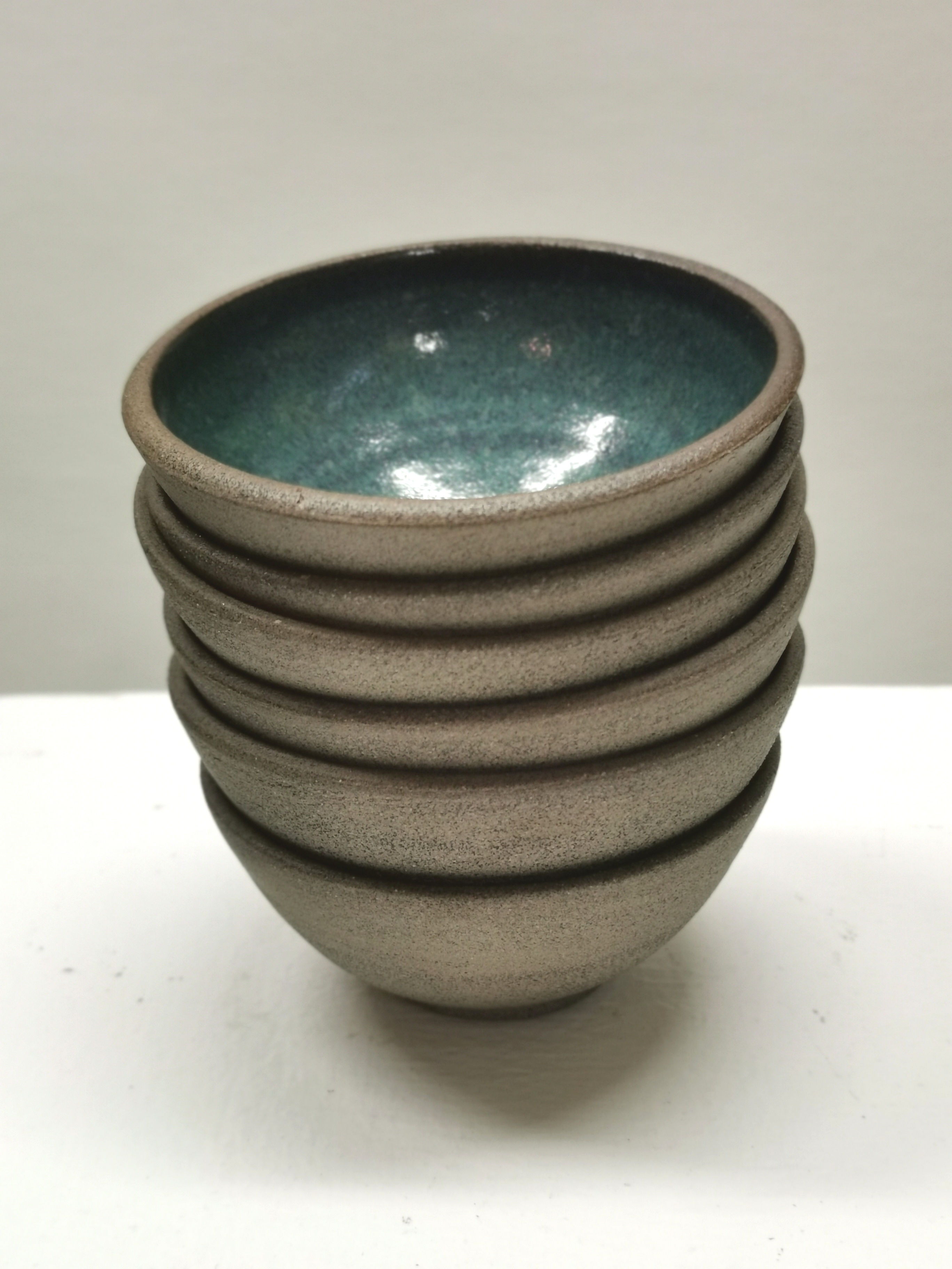 Liten skål - grön insida