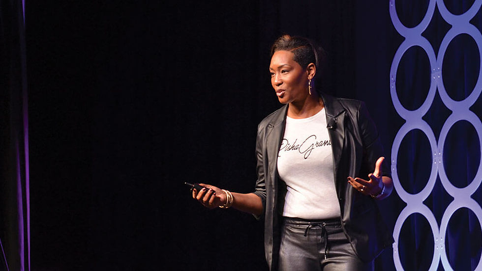 Risha Grant diversity and inclusion keynote speaker