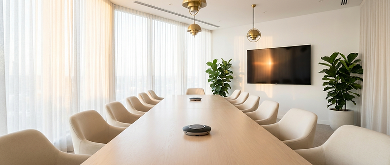 Managed IT consulting team boardroom Logic Edge Solutions
