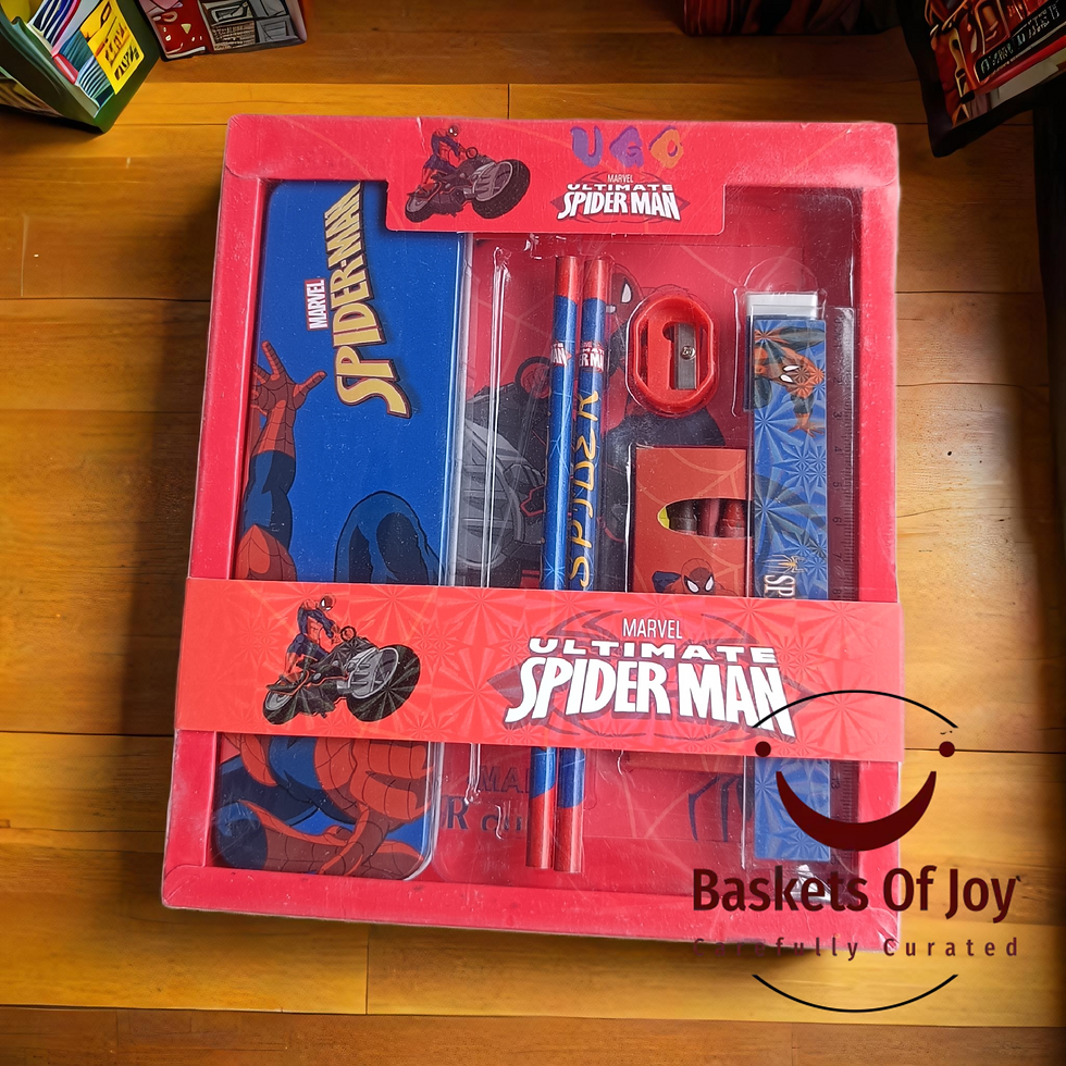 Ultimate Spider-Man stationery gift set