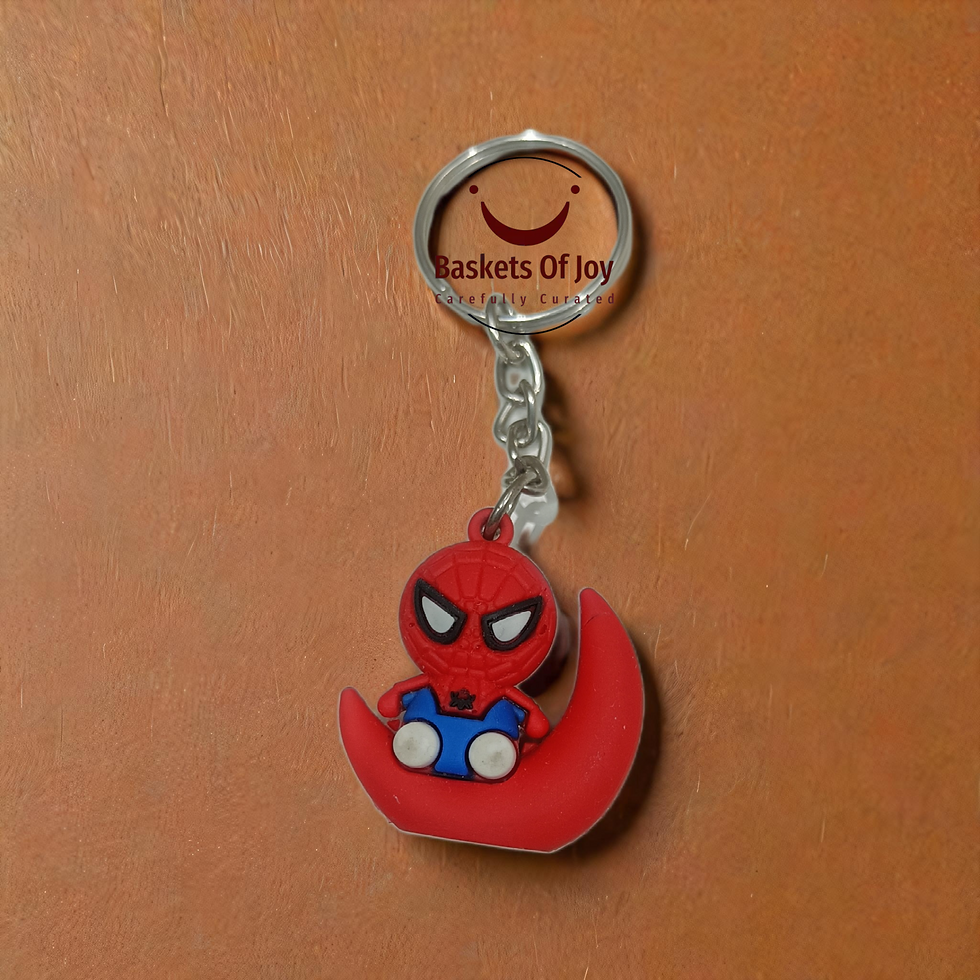 Cute spiderman keychain