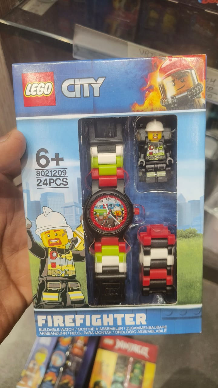 Thumbnail: LEGO City firefighter watch, 6+, 24pcs