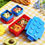 Thumbnail: Lego-themed lunchbox with healthy food