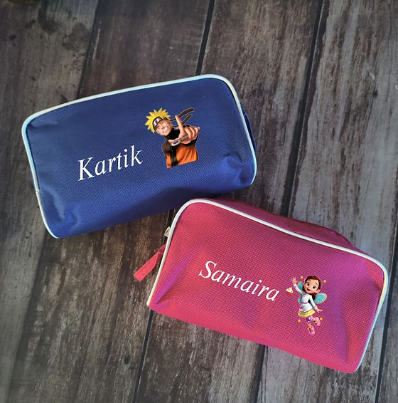 Pencil Pouch Customised Pouches Personalised Storage Stationery