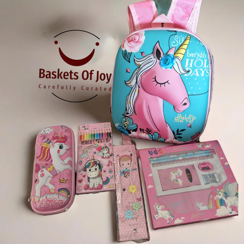 Rainbow unicorn hamper for kids