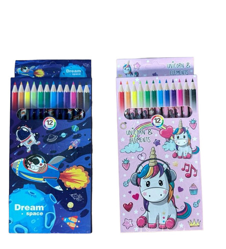 Pencil colour sets in assorted themes for art work