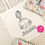 Thumbnail: Princess Sofia color-your-own tote bag with JIAANA