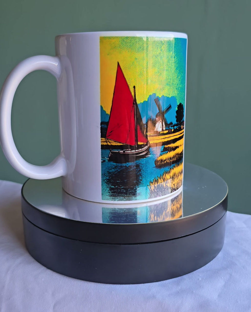 Thumbnail: Norfolk Broads Inspired 4 Piece Mug Set