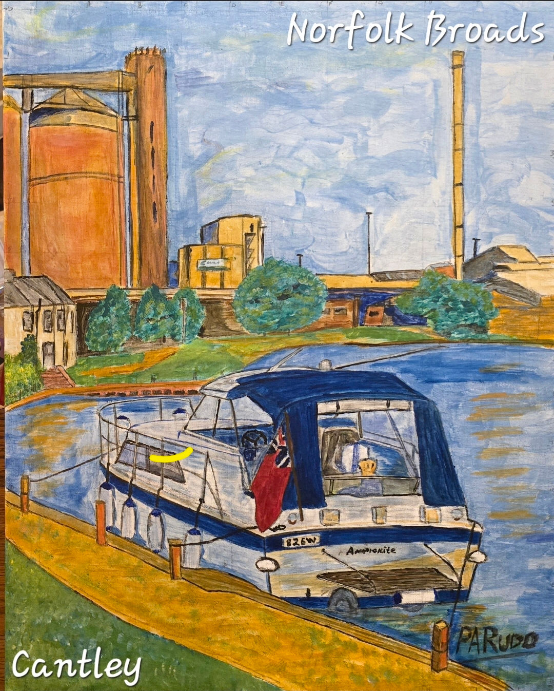 Cantly River Yare Print