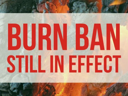 Commissioners extend burn ban
