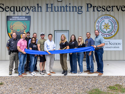 Cherokee Nation Prepares for Fall Hunting Season with Tribe’s First Conservation Officer, New Sequoyah Hunting Preserve Building